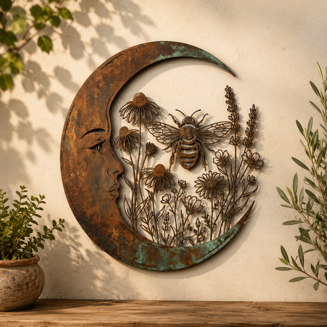Alisette - Escultura mural Jardín celestial