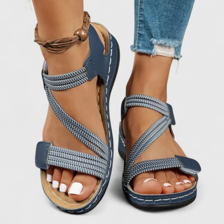 Francine - Sandalias ortopédicas acolchadas