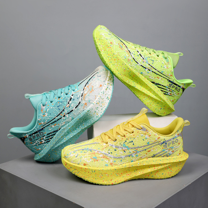 Elowynne - Zapatillas de running para maratón con propulsión