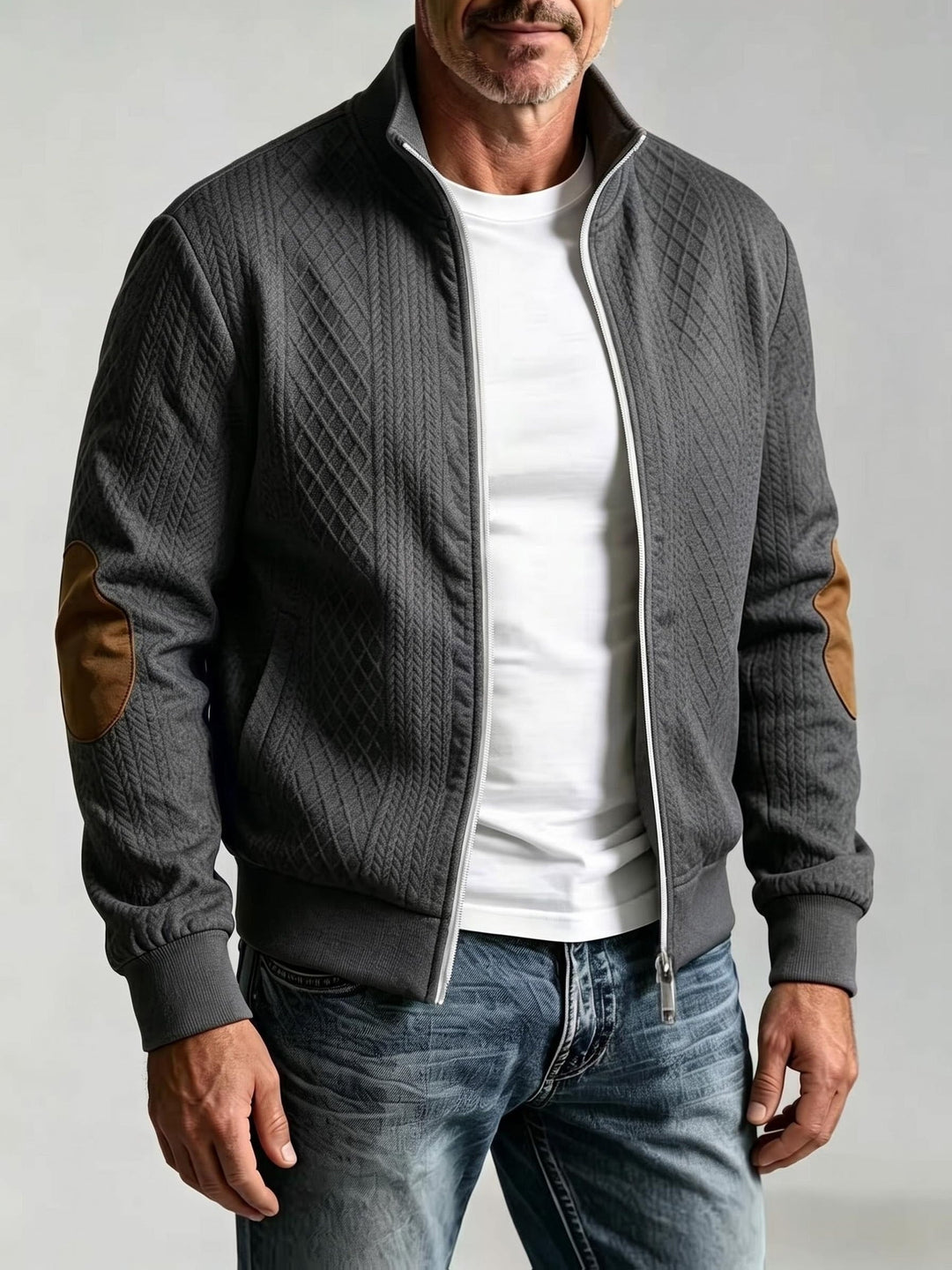 Flyn - Cazadora béisbolera texturizada
