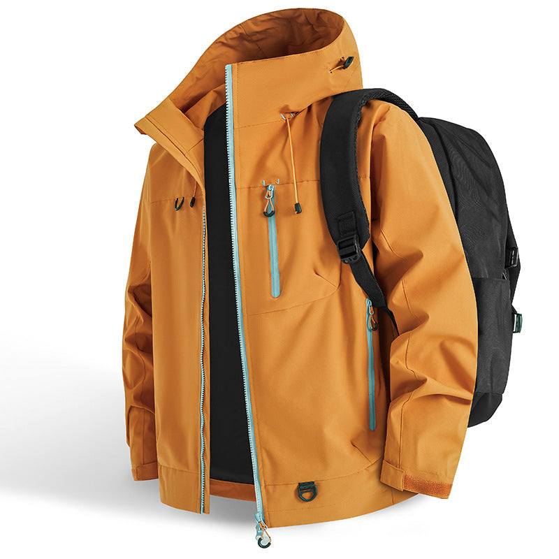 Campden - Chaqueta con capucha resistente a la intemperie
