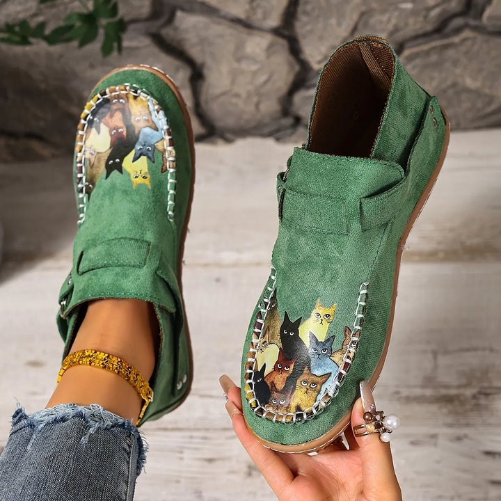Cara - Mocasines cómodos con detalle de hebilla