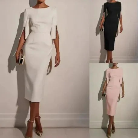 Anneliese - Vestido tubo de tacto suave