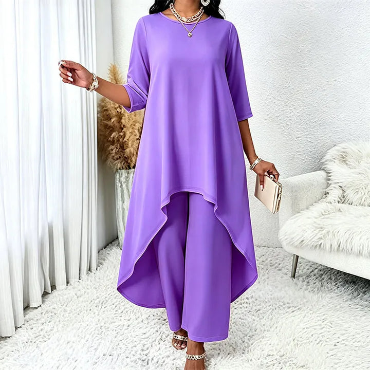 Laurivelle - Vestido largo de tallas grandes con tacto suave