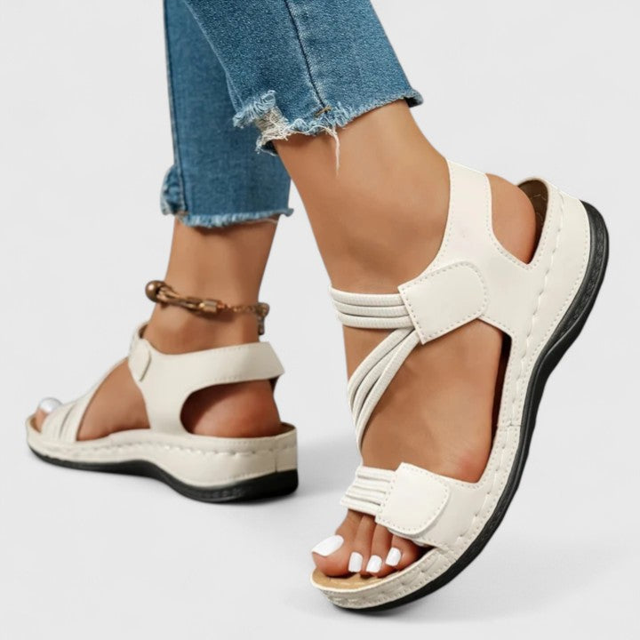 Francine - Sandalias ortopédicas acolchadas