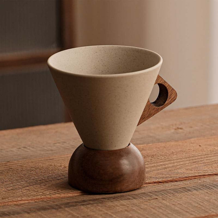 Mabel - Taza de café cónica premium