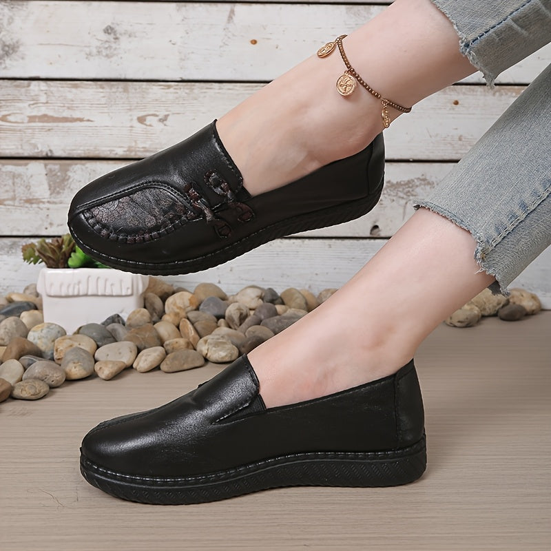 Faela - Mocasines sin cordones acolchados