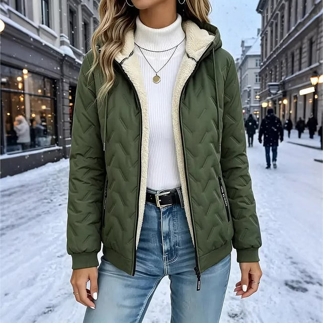 Beata - Sudadera con cremallera suave al tacto