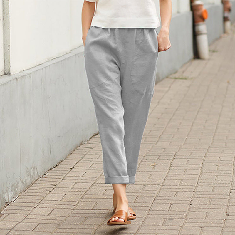 Lyra - Pantalón recto de sastrería