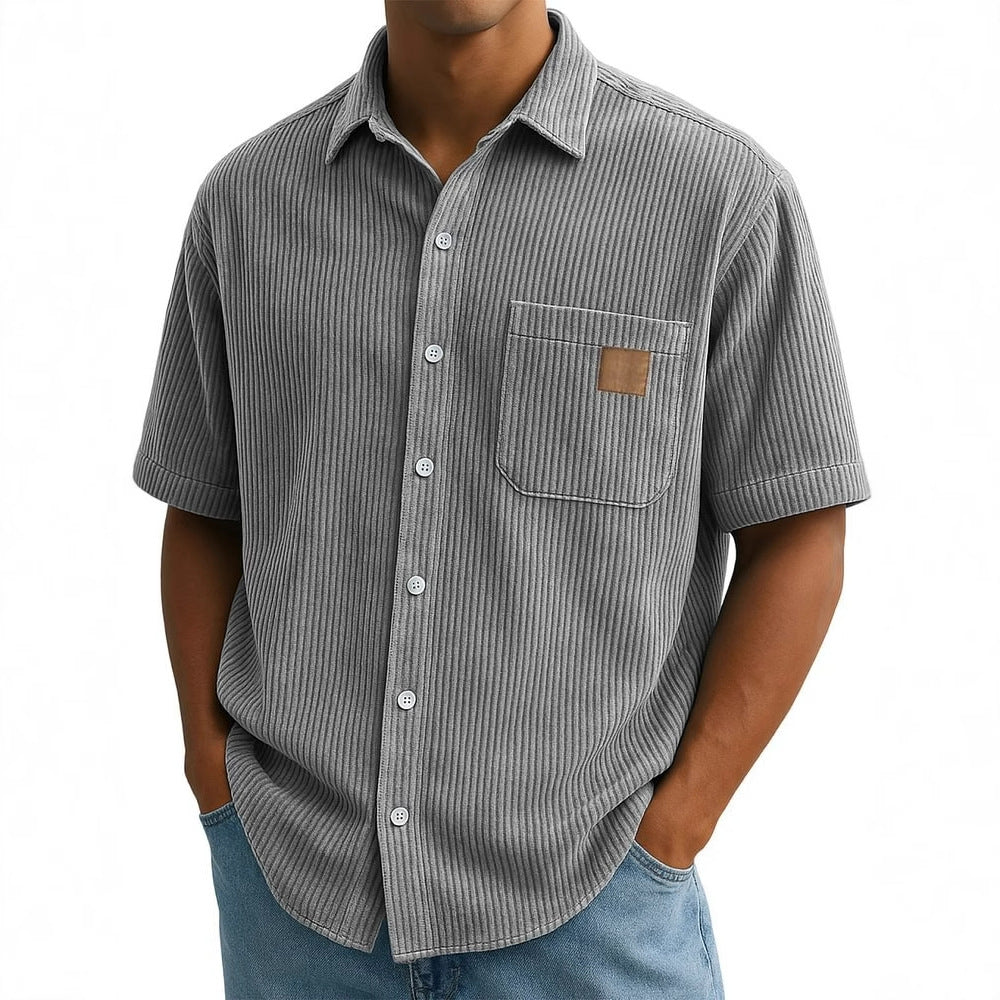 Anwick - Camisa de rayas de tacto suave