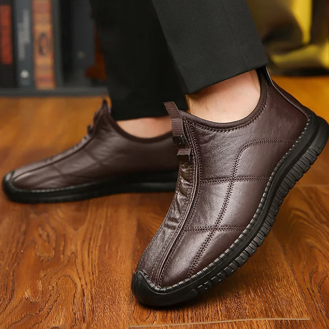 Einar - Zapatos de confort casuales sin cordones