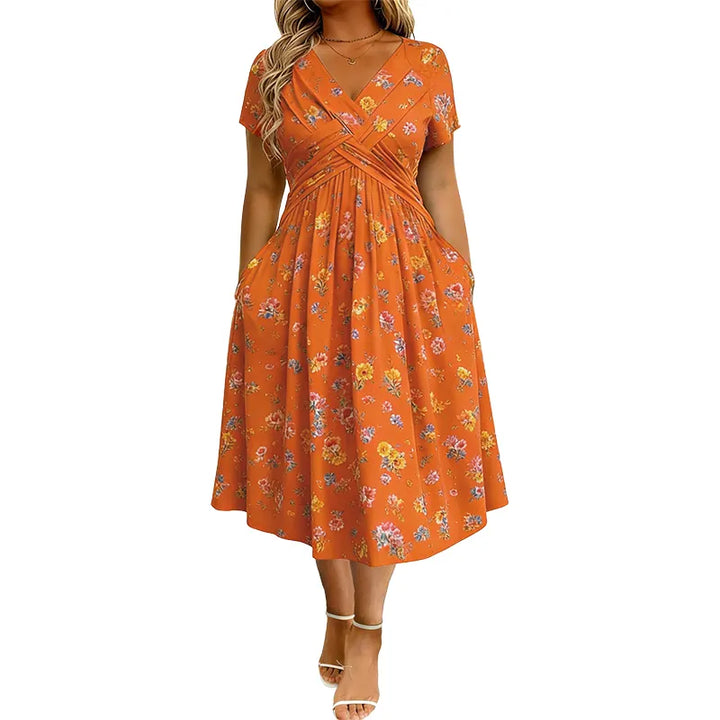 Vivica - Vestido midi de alta gama