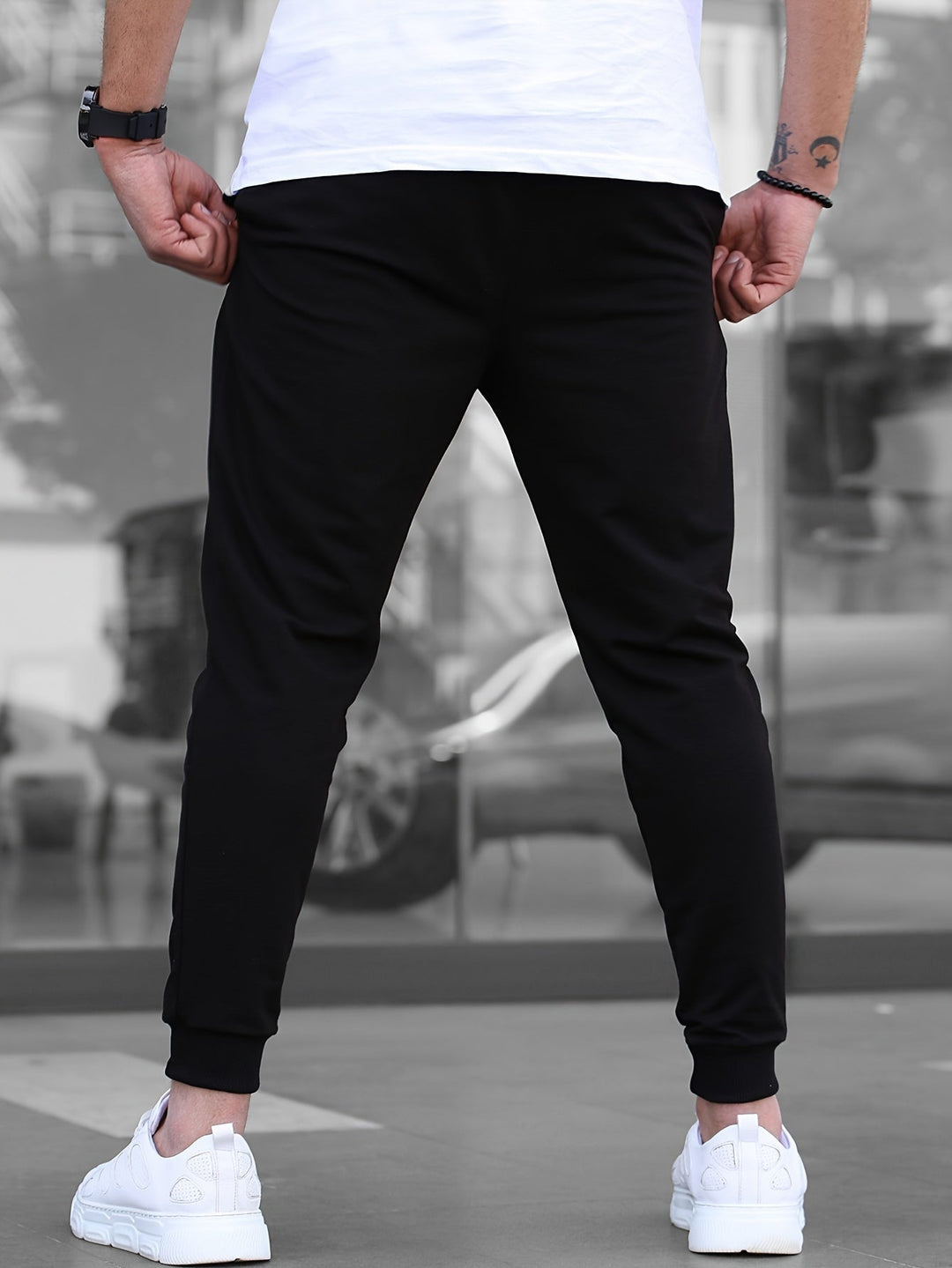 Vaughn - Pantalón jogger de tacto suave