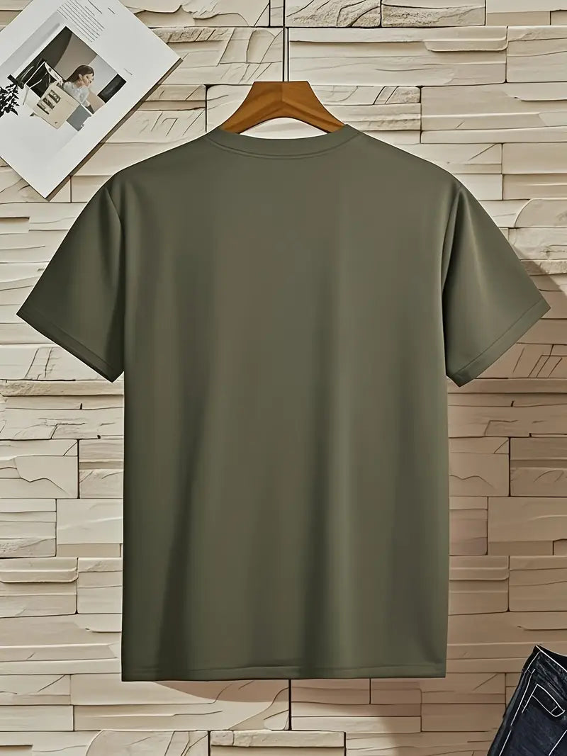Trevor - Camiseta de cuello en V con tacto suave