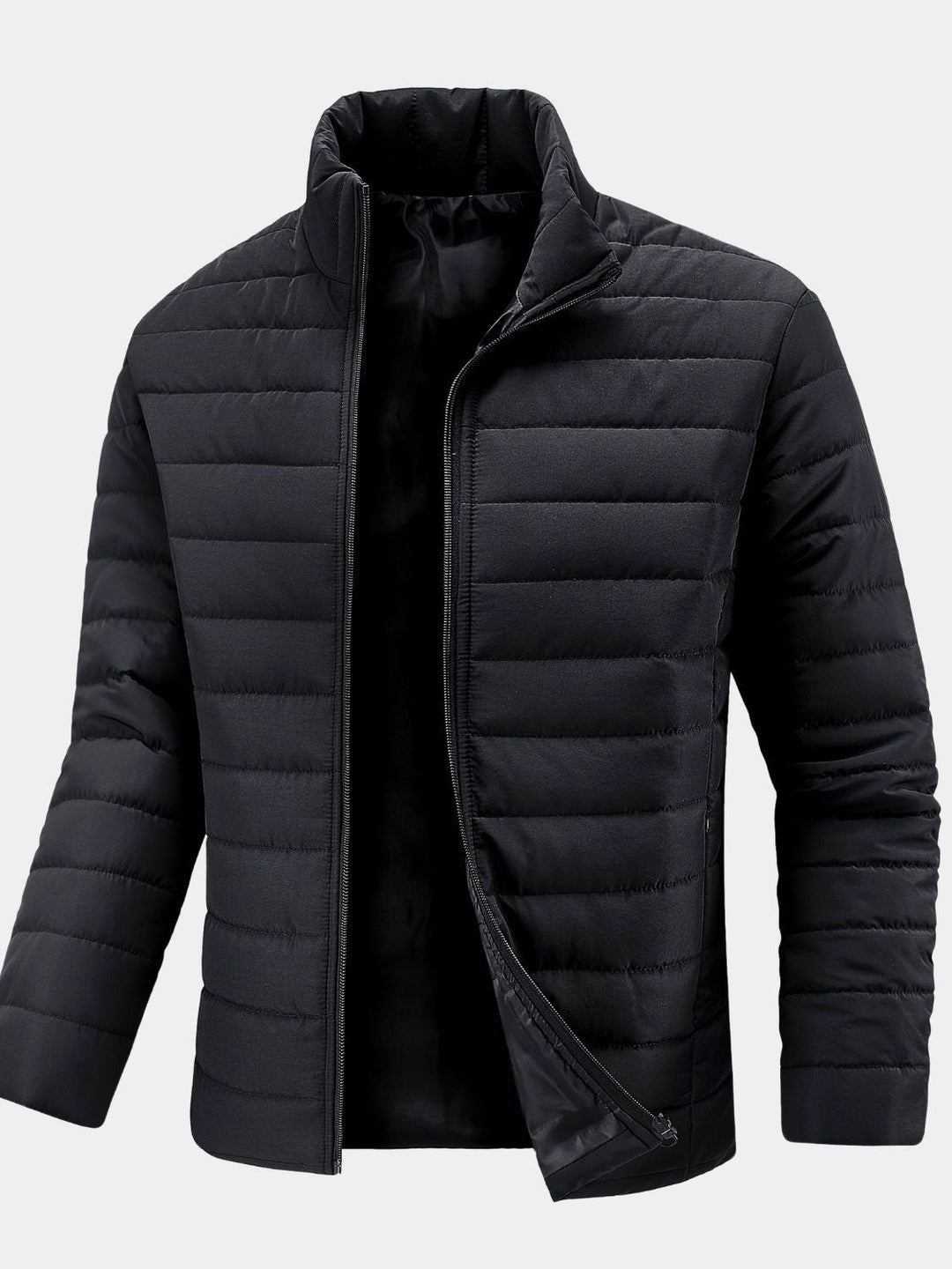 Cael - Chaqueta estructurada de cuello subido