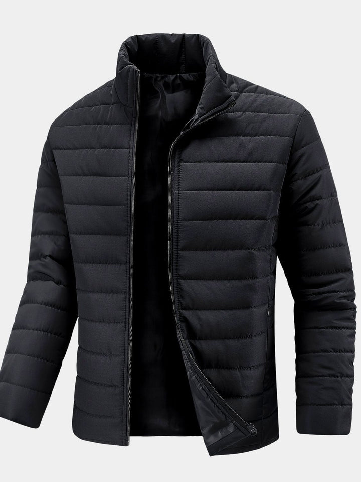 Cael - Chaqueta estructurada de cuello subido