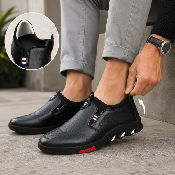 Saevan - Zapatos de vestir ligeros y antideslizantes de alta calidad