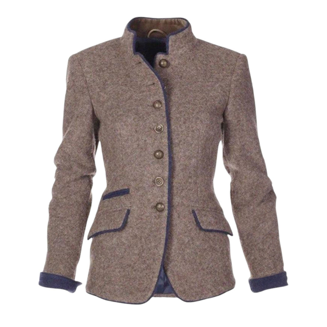 Violeta - Chaqueta de cuello alto ultraligera