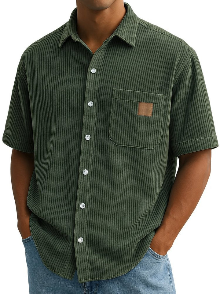 Anwick - Camisa de rayas de tacto suave