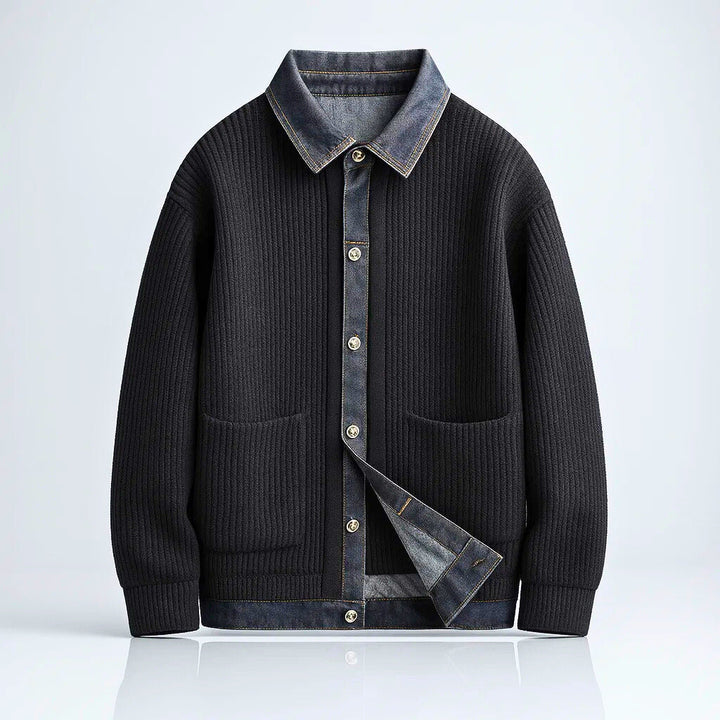 Antrick - Chaqueta utilitaria texturizada