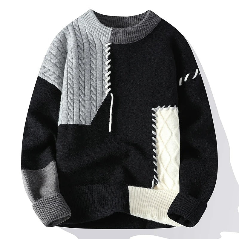 Bennet - Jersey de cuello alto texturizado
