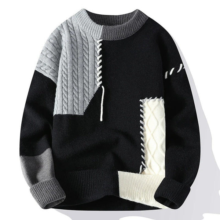 Bennet - Jersey de cuello alto texturizado