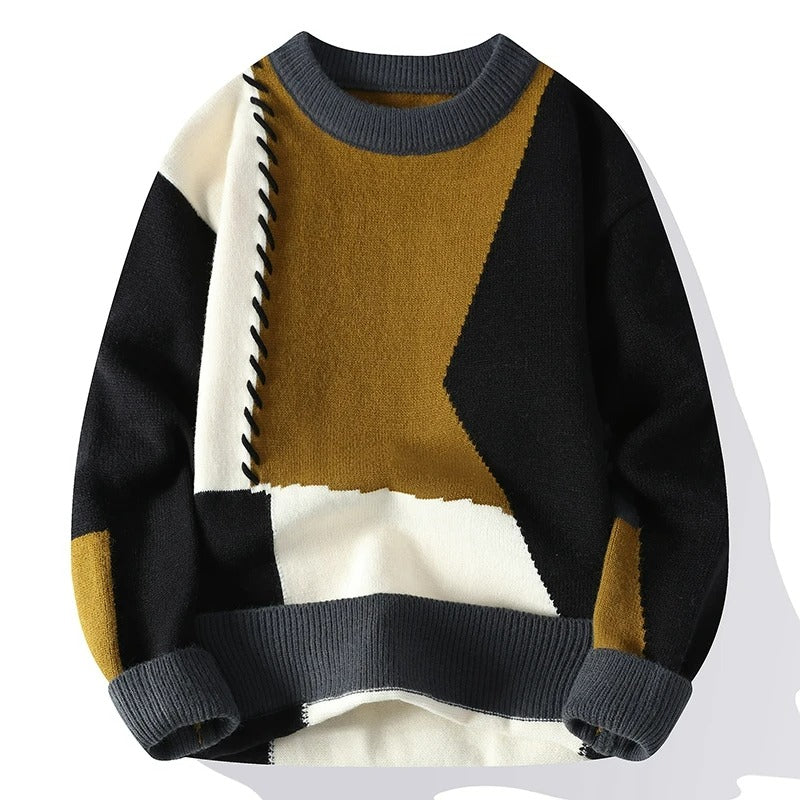 Bennet - Jersey de cuello alto texturizado