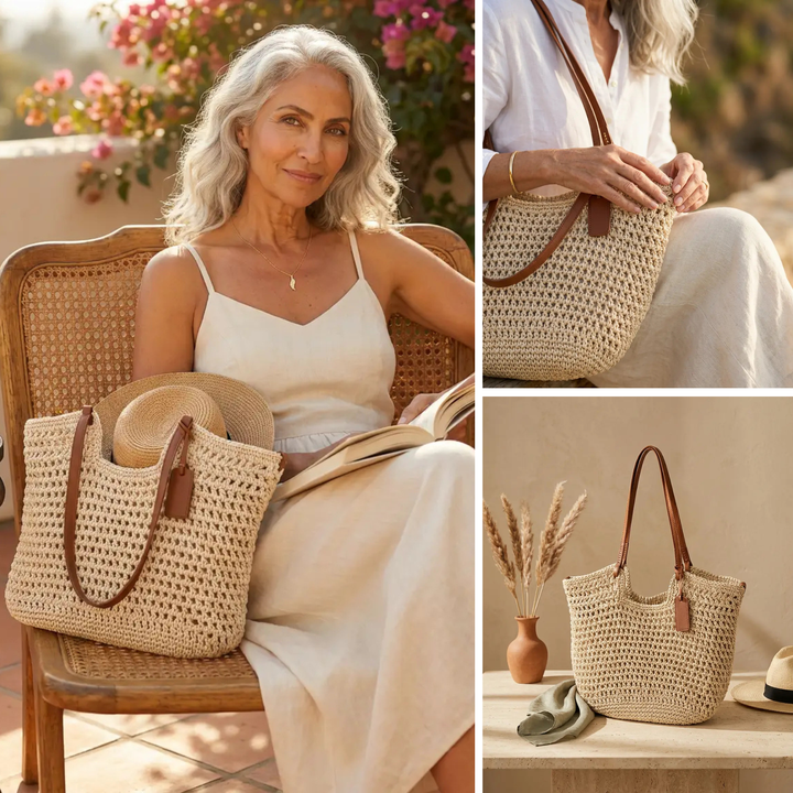 Celestina - Bolso de mano artesanal