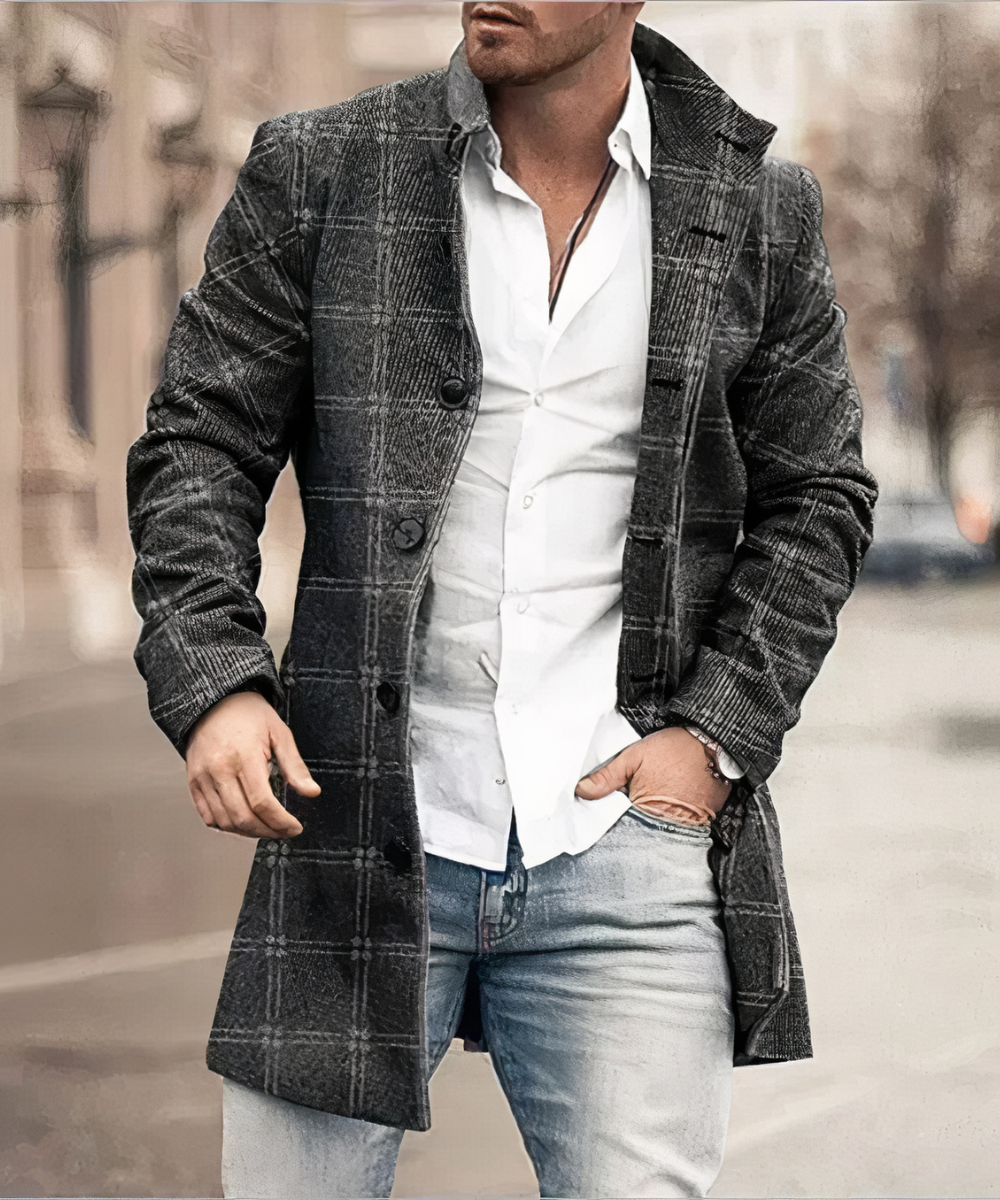Theron - Gabardina atemporal