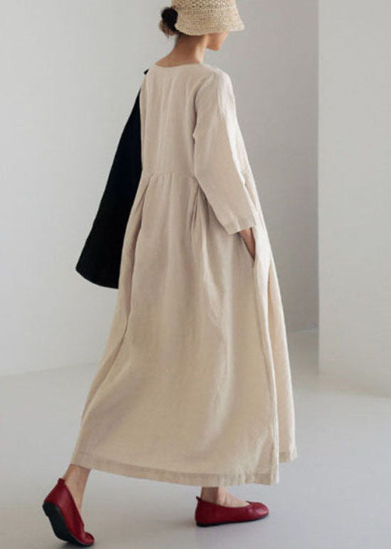 Oliva - Vestido patchwork fresco