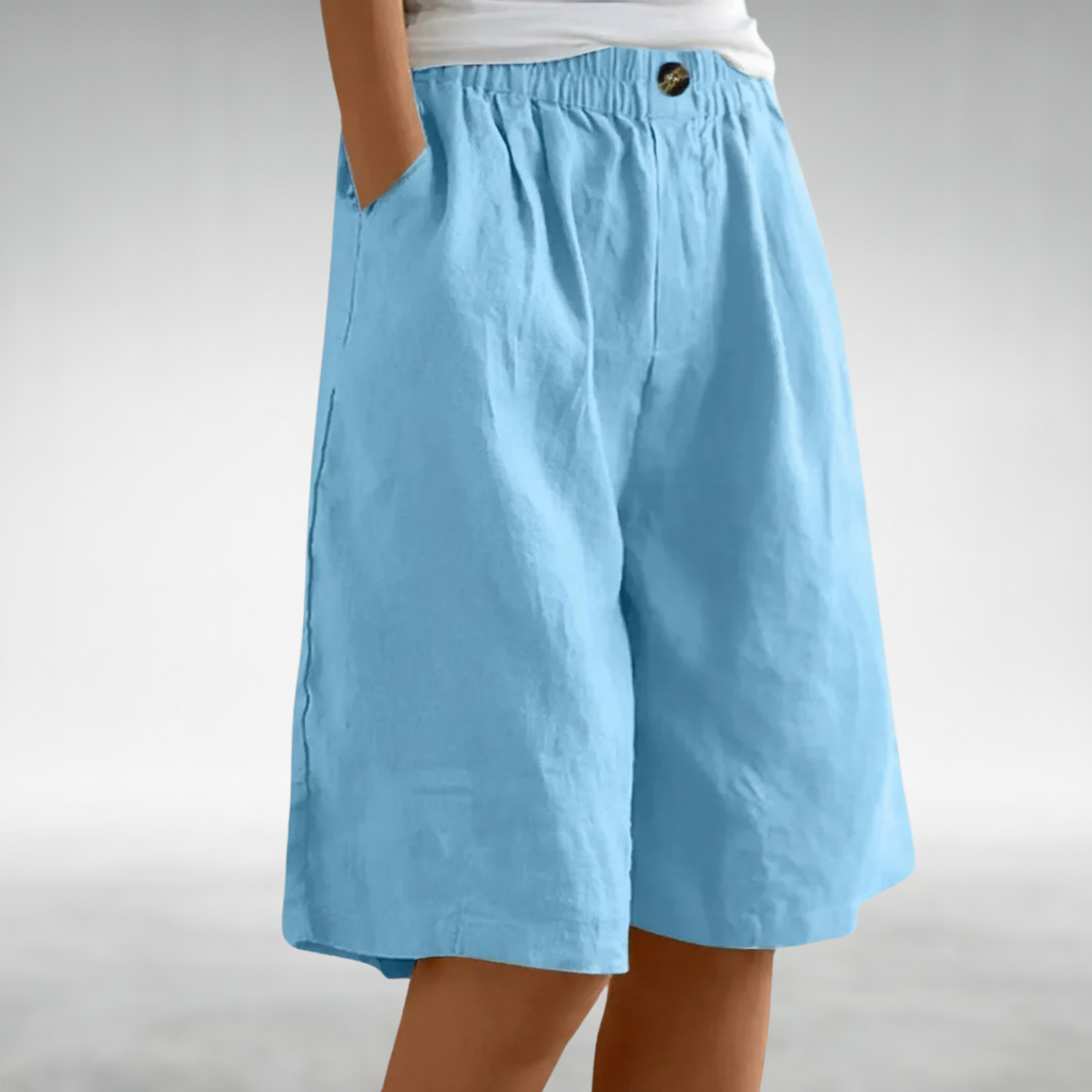 Farrah - Shorts cómodos de tacto suave