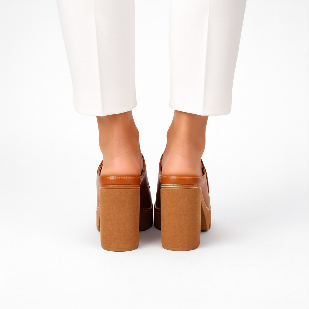 Melisande - Tacones de plataforma pulidos