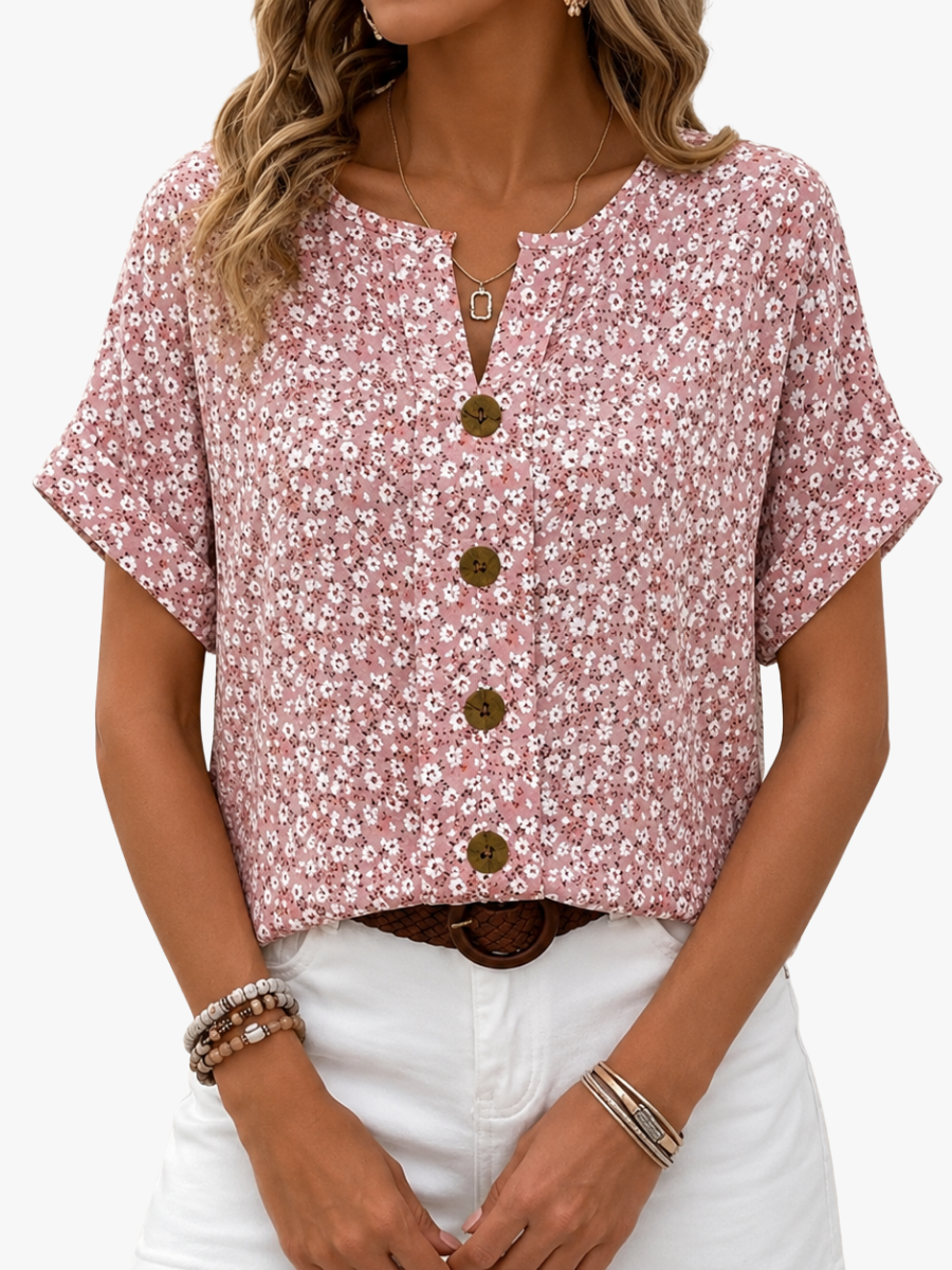 Cordelia - Blusa de tacto suave