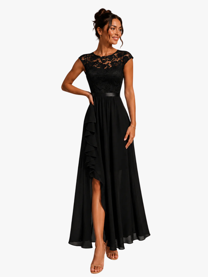 Winsome - Vestido largo evasé fluido