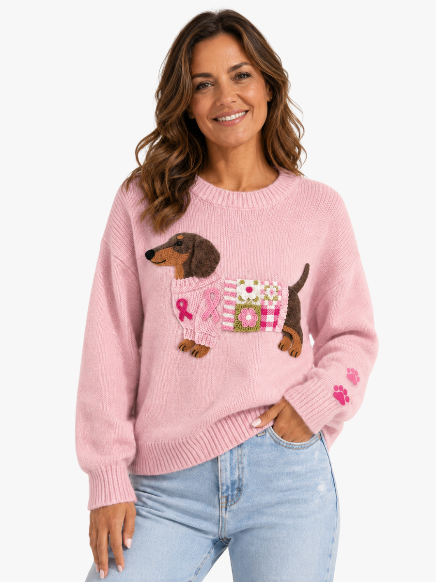Caravine - Jersey de punto patchwork para perros