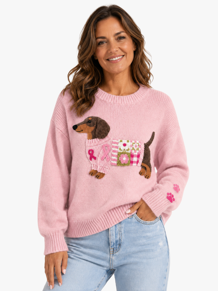 Caravine - Jersey de punto patchwork para perros