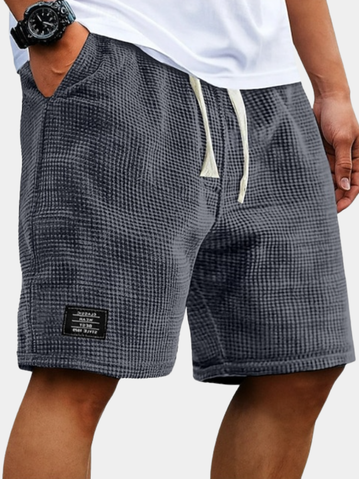Godwin - Shorts transpirables de tejido gofre