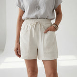 Grethel - Shorts ligeros con cordón