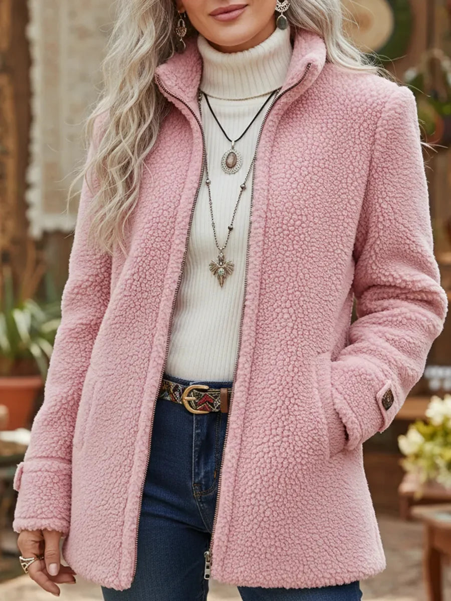 Haliah - Chaqueta ligera de cuello subido