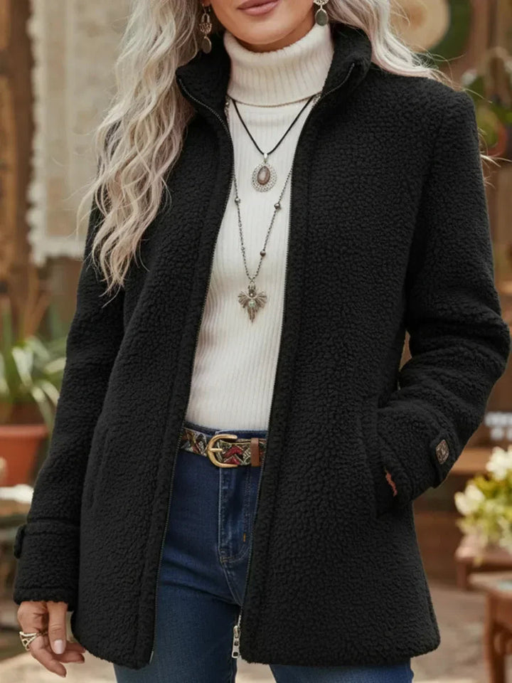 Haliah - Chaqueta ligera de cuello subido