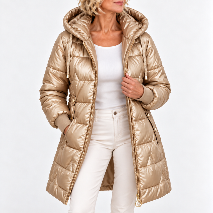 Unaise - Chaqueta acolchada con capucha