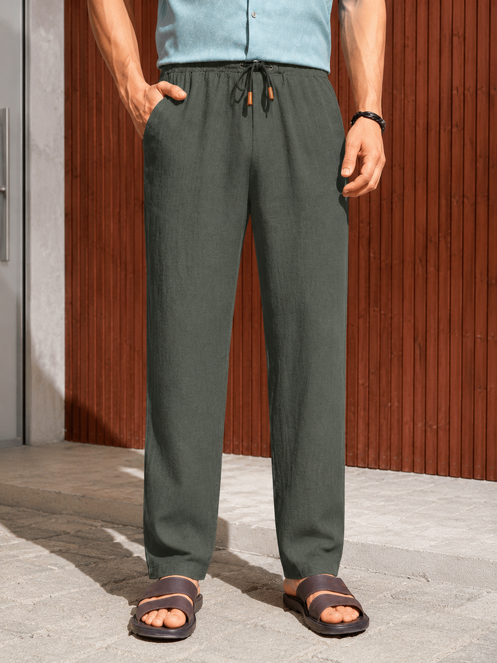 Elvar - Pantalones de lino transpirables