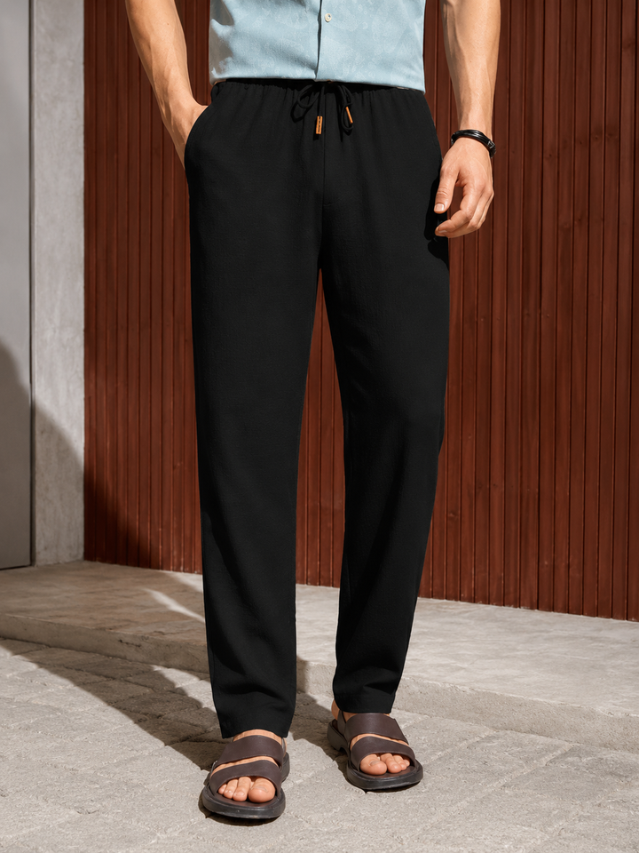 Elvar - Pantalones de lino transpirables
