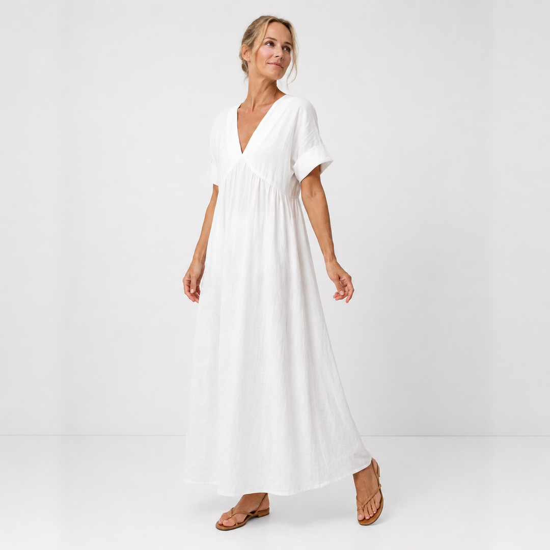 Shannon - Vestido largo vaporoso