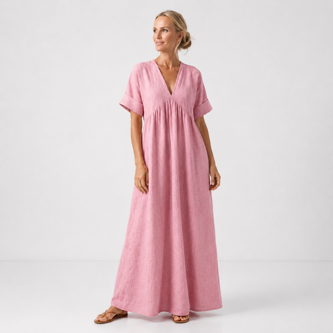 Shannon - Vestido largo vaporoso