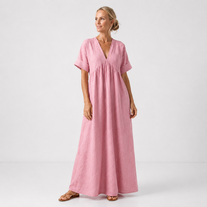 Shannon - Vestido largo vaporoso