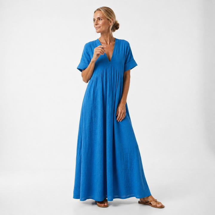 Shannon - Vestido largo vaporoso