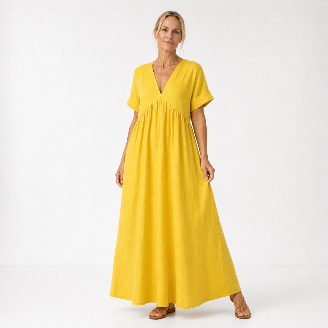 Shannon - Vestido largo vaporoso