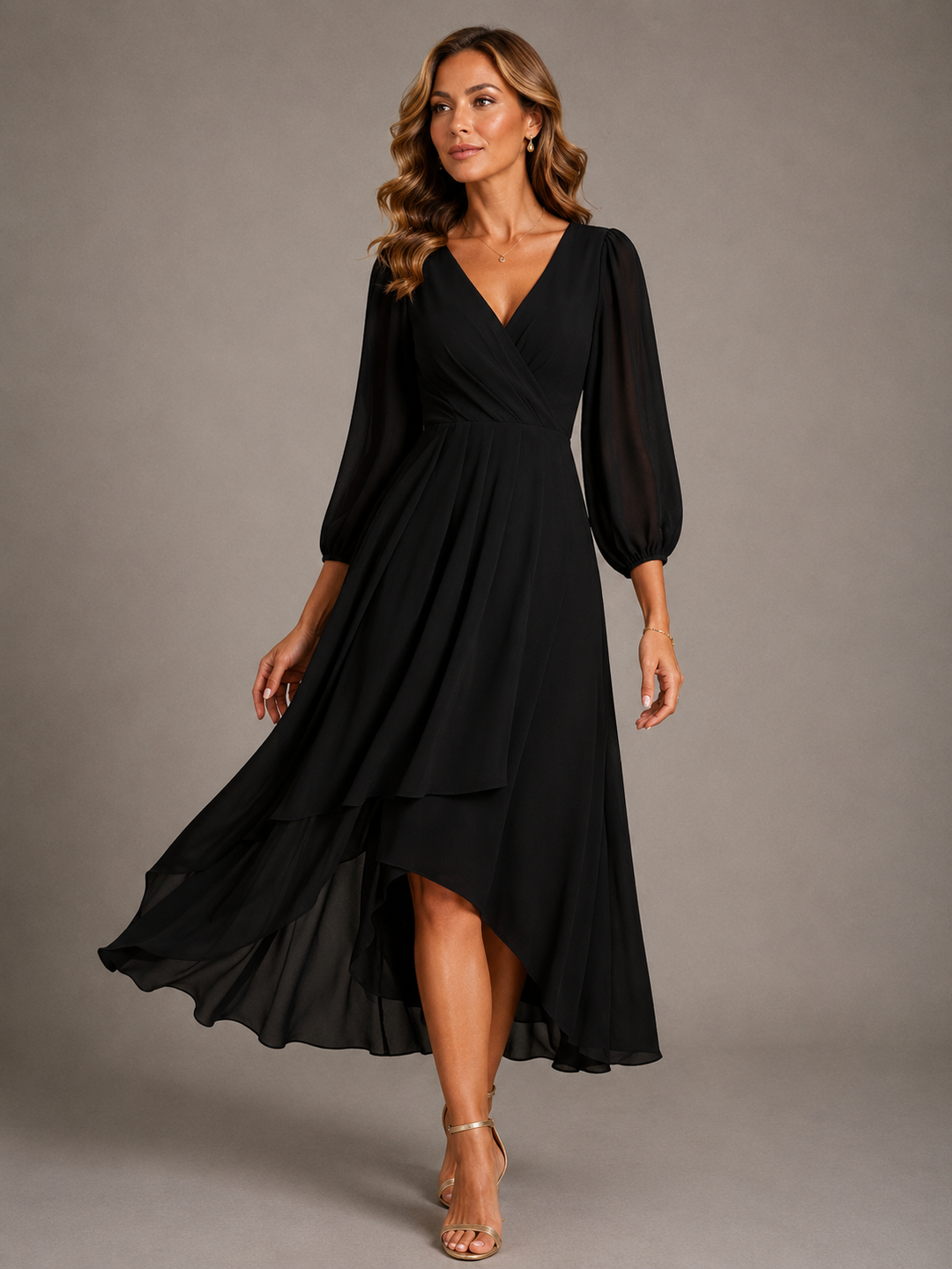 Sabriel - Vestido maxi fluido