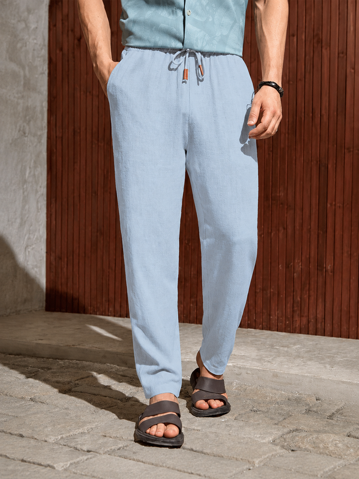 Elvar - Pantalones de lino transpirables